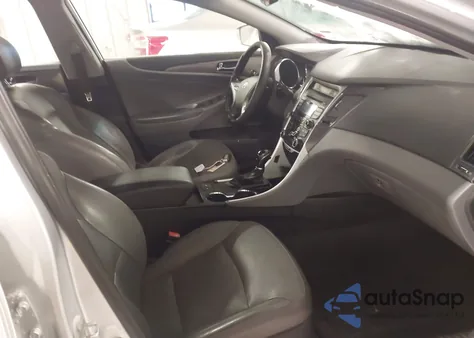 2012 Hyundai Sonata Hybrid z USA, uszkodzony, nr VIN KMHEC4A49CA033546